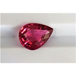 1.36ct Pear Shape Pink Tourmaline
