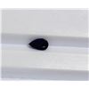 Image 1 : 4.00ct Pear Shape Blue Sapphire Dimension 6x3.7x2.5