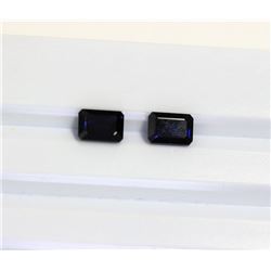 2.63ct Emerald cut Blue Sapphire Dimension 7x5x3.2