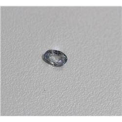 0.95ct Oval Shape White Sapphire  Dimension 6.6x4.7x3.3