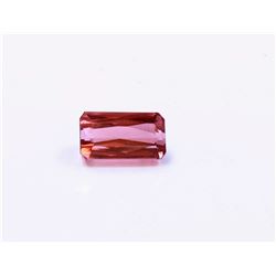 3.46ct Emerald Shape Pink Tourmaline
