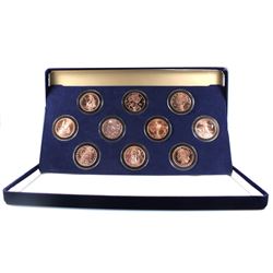 2017-2019 Zombucks 1oz .999 Fine Copper Rounds Encapsulated in Deluxe Blue Felt Display Case. You wi