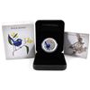 Image 1 : 2013 Birds of Australia 50-cent Splendid Fairy-Wren 1/2oz Coloured .999 Fine Silver Proof Coin (caps