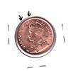 Image 2 : Error! 1911 Canada 1-cent with a Struck Through Lint Error on the Obverse in Brilliant Uncirculated.