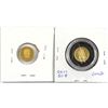 Image 2 : 2009 Canada Red Maple & 2011 Canada Geese 1/25oz Fine Gold Coins. 2pcs (TAX Exempt)