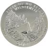 Image 1 : 2019 Idaho 5oz .999 Fine Silver River of No Return Commemorative US Quarter Dollar (lightly scratche