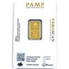 Image 2 : Pamp Suisse 5 Gram .9999 Fine Gold Bar (TAX Exempt).