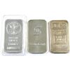 Image 1 : 1oz Scotiabank, Johnson Matthey & Sunshine Mint .999 Fine Silver Bars (Scotiabank & JM bars are tone