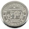 Image 1 : 5oz Beaver Bullion - Mining Your Own Business .999 Fine Silver Round (TAX Exempt).