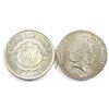 Image 2 : 2000 Republic of Liberia Coloured Millennium & 2014 Cook Islands Ship 1oz .999 Fine Silver Rounds (t