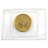 Image 1 : 2003 Canada 1/2oz .9999 Fine Gold Maple Leaf in Sealed Mint Plastic (TAX Exempt).