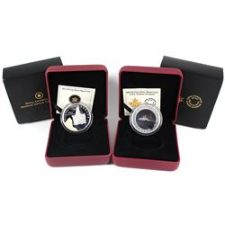 2012 Canada 50-cent RMS Titanic & 2014 Canada 50-cent RMS Empress of Ireland Silver-plated Coins. Pa