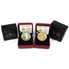 Image 1 : 2014 Canada $20 Maple Canopy Spring Splendor & Autumn Allure Fine Silver Coins (TAX Exempt). 2pcs.