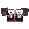 Image 1 : 2013 Canada $20 Maple Canopy Spring & Autumn Fine Silver Coins (TAX Exempt). 2pcs.