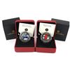 Image 1 : 2007 Canada 25-cent Red-breasted Nuthatch & 2008 Canada 25-cent Northern Cardinal Coin set. 2pcs.