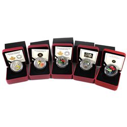 2007-2014 Canada 25-cent Coloured Birds of Canada Coin Collection. You will receive the 2007 Ruby-th
