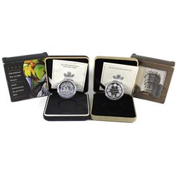 1999 Canada $1 Year of the Older Persons & 1911-2001 Canada $1 Commemoraive Sterling Silver Proof Co