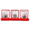 Image 1 : 1998-2000 Canada $5 Privy Fine Silver Maple Leaf Collection (TAX Exempt). You will receive the 1998 