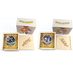 2015 Canada $30 Looney Tunes - Rabbit of Seville & Birds Anonymous 2oz Fine Silver Coins (TAX Exempt