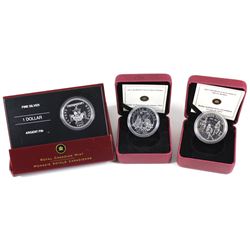 2006, 2011 2012 Canada Brilliant Uncirculated Dollar Collection. You will receive the 2006 150th Ann