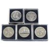 Image 1 : 1981-1985 Canada Brilliant Uncirculated Dollar Collection. You will receive each date from 1981 to 1