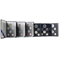 1981-1990 Canada Specimen 6-coin Set Collection. You will receive the following dates, 1981, 1982, 1