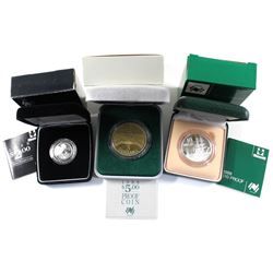 1788-1988 Australia 200th Anniversary $2, $5 & $10 Proof Commemorative Coins - the $2 and $10 Coins 