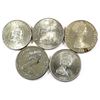Image 2 : Lot of 1970-1979 Large Sized World Silver Coins from Different Countries - 1970 Panama 5 Balboas, 19