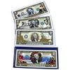 Image 1 : Lot of USA Legal Tender $2 Coloured or Gilded Commemorative Banknotes. You will receive notes commem