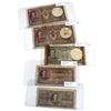 Image 1 : 1941, 1942 & 1943 Ceylon Banknotes, Grade Ranges from VG to VF. Notes contain various impairments. 5