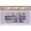 Image 2 : 1989 $10 BC-57a-N5-iv, Bank of Canada, Thiessen-Crow, Low Serial Number ADA0000230, BCS Certified UN