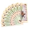 Image 1 : Lot of 9x consecutive 1986 uncirculated $2 Banknotes. Crow-Bouey, S/N: ARF9079391-399. BC-55a.