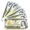 Image 1 : 1973 $1 BC-46b Bank of Canada Notes with Consecutive Serial Numbers - ECU6254450-474 UNC. 25pcs