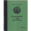 Image 5 : Canadian 1-cent Collection dated between 1858-1962 in vintage album. Dates include 1859, 1876-1890, 