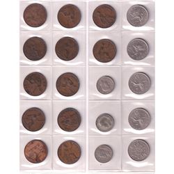 Estate Lot of World Coins - over 218 pcs!