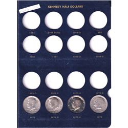 1971-1986 Kennedy Half Dollar Collection in various mint marks. 31 pcs