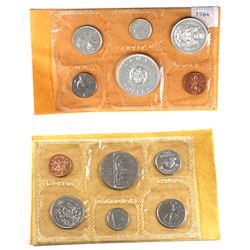 1964 & 1969 Canada Proof-Like Uncirculated Set in original pliofilm. 2pcs