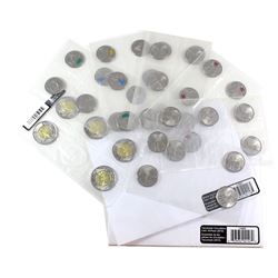 Estate Lot of Canada Commemorative 25-cents & Two Dollars. Lot includes: 2x 2012 Brock Circulation 1