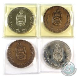 Central Coin Club Toronto Medallions. You will receive 2 different designs - one being uniface with 
