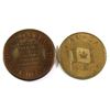 Image 2 : Pair of Kinsmen Club "Serving Your Community" Tokens. 2pcs