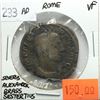 Image 1 : Rome 233 AD Brass Sestertius, Severus Alexander, VF, Reverse - 'Sol with Whip, SC.'