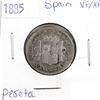 Image 1 : 1885 Spain 1 Peseta VF-EF