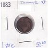 Image 1 : Denmark 1883 1 Ore XF