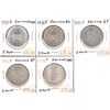 Image 1 : Germany 1935-1974 5-Marks (Holders Indicate Extra Fine or Better Conditions). 5Pcs