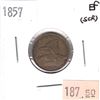 Image 1 : 1857 USA Cent Extra Fine (EF-30) scratched