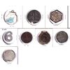 Image 1 : Estate Lot of Miscellaneous Tokens of Different Shapes and Sizes. 8pcs