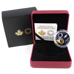 2018 $20 150th Anniversary of the Royal Astronomical Society of Canada Meteorite Fine Silver Coin (c