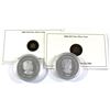 Image 2 : 2006 Canada $20 Architectural Treasures Fine Silver Coins Encapsulated with COAs - Pengrowth Saddled