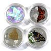 Image 1 : 2004-2006 Canada 50-cent Butterflies Series Sterling Silver Coins in Capsules - 2004 Clouded Sulphur