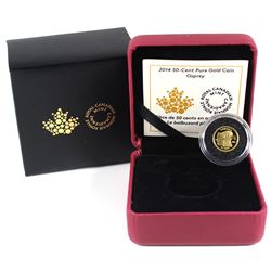 2014 Canada 50-cent Osprey 1/25oz Fine Gold Coin (TAX Exempt).